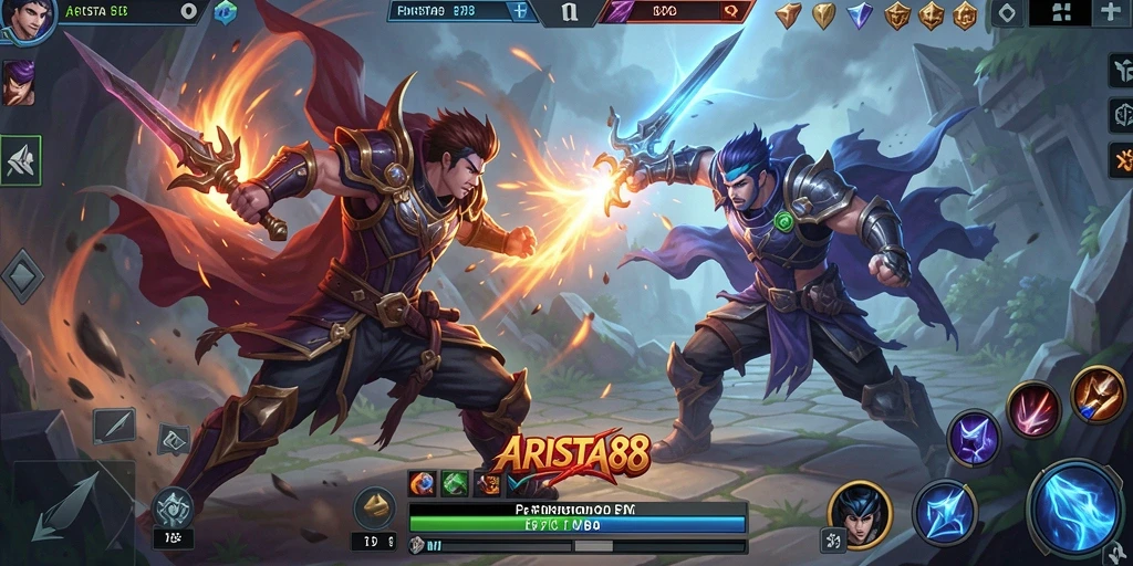 Tampilan menakjubkan dari pertarungan seru di ARISTA88.