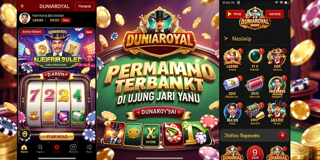 Screenshot menunjukkan gameplay menarik DUNIAROYAL dengan grafis menawan.