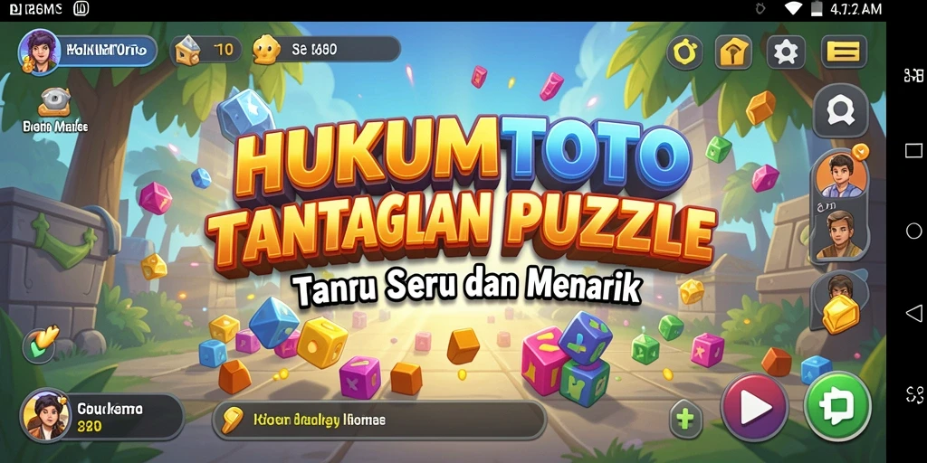 Tampilan menarik dari gameplay HUKUMTOTO yang menantang.