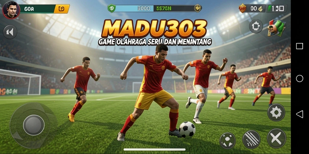 Tampilan ekstrem saat pertandingan di MADU303 yang memukau.