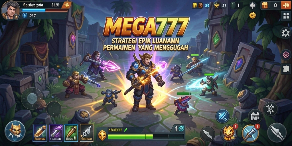 Tampilan gameplay MEGA777 yang mendebarkan dengan strategi yang kompleks.