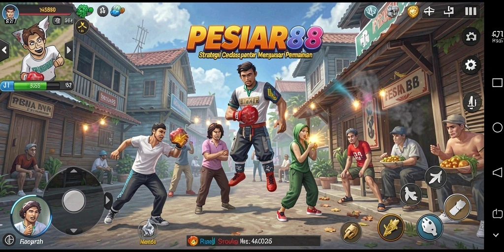 Tampilan gameplay PESIAR88 yang strategis dan menantang.