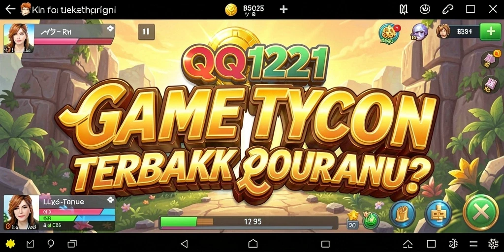 Tampilan gameplay Tycoon yang penuh warna dan mengasyikkan.