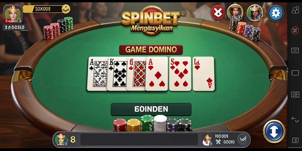 Tampilan gameplay SPINBET yang menarik dan interaktif.