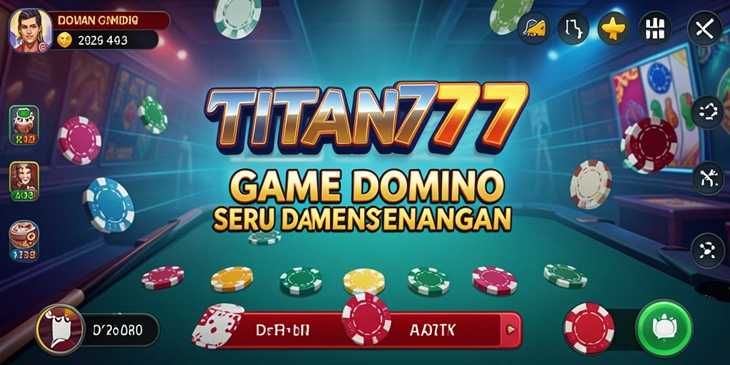 Tampilan gameplay seru dan menyenangkan di TITAN777.