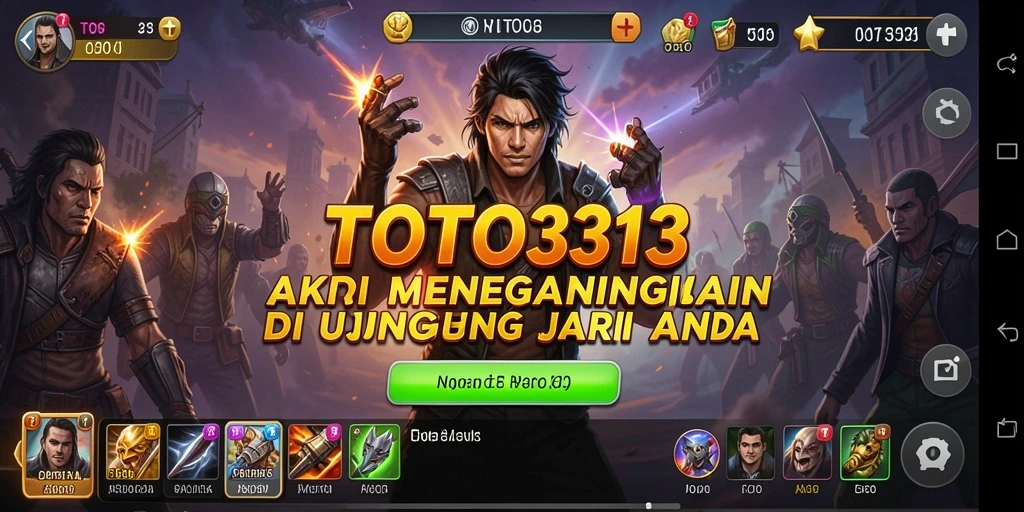 Screenshot gameplay TOTO313 menampilkan aksi menegangkan di medan perang.